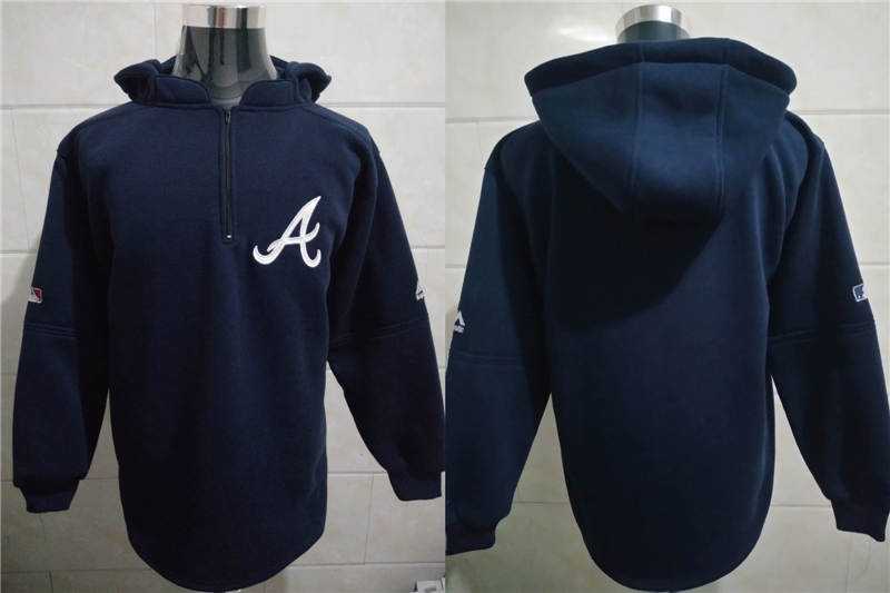 Atlanta Braves Navy Blue All Stitched Pullover Hoodie,We sell and wholesale Atlanta Braves Navy Blue All Stitched Pullover Hoodie on line form chian!
